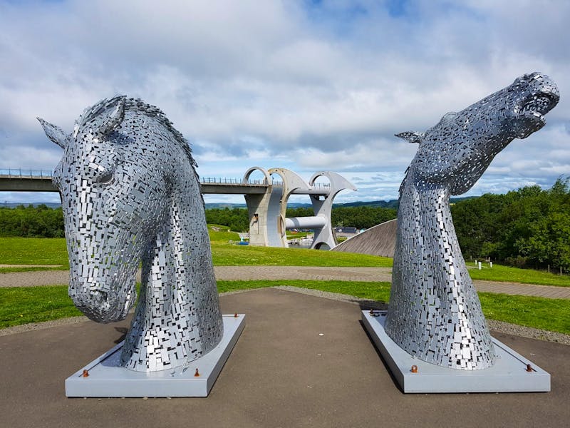 The Kelpies bei Falkirk - ©Jörg Nesse - Eberhardt TRAVEL