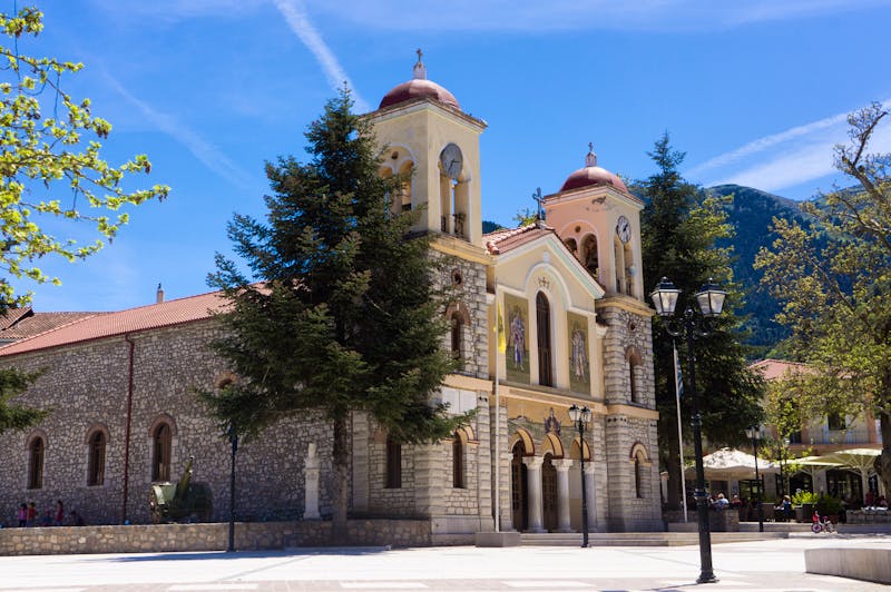 Kirche im Bergdorf Kalavrita - Peloponnes - ©Suzanne Plumette - stock.adobe.com