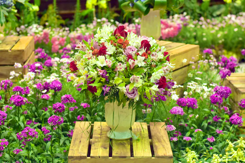 Blumen - Blüten - Gartenschau - &copy;sunghorn - stock.adobe.com