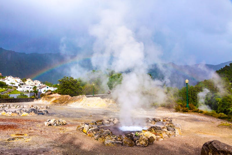 Heiße Quellen von Furnas auf Sao Miguel - ©Oleksandr Prykhodko - Adobe Stock