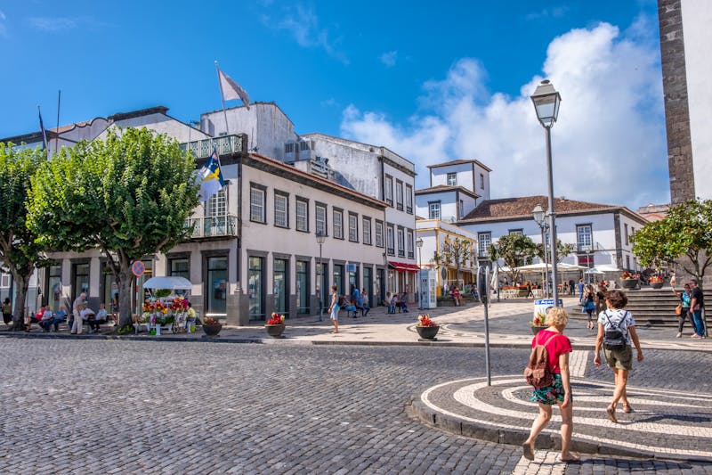 Im Stadtzentrum von Ponta Delgada auf São Miguel - ©Vitor Miranda - stock.adobe.com