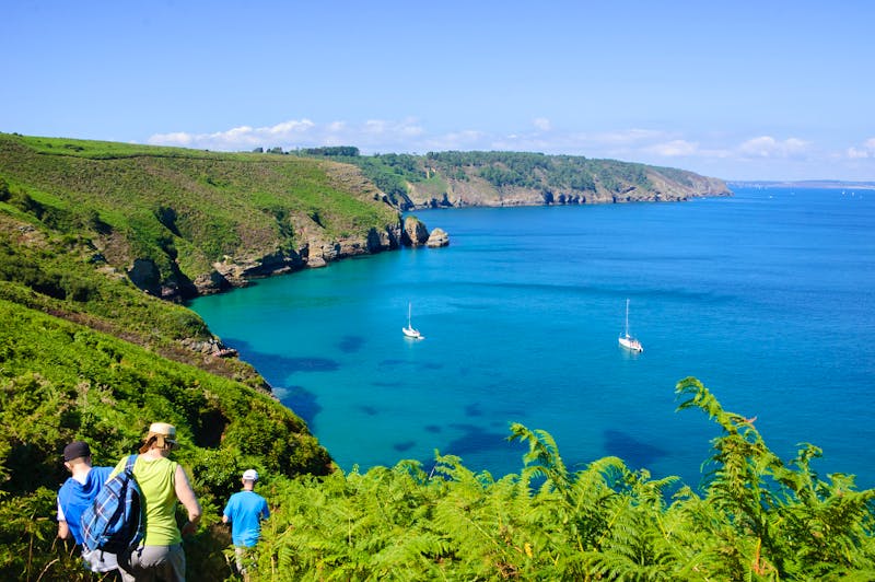 Wanderweg zum Cap de la Chèvre - Naturpark Armorique - ©Elena Dijour - Adobe Stock