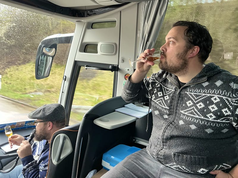 Whisky-Tasting im Bergwerk - Busfahrt - ©Eberhardt TRAVEL