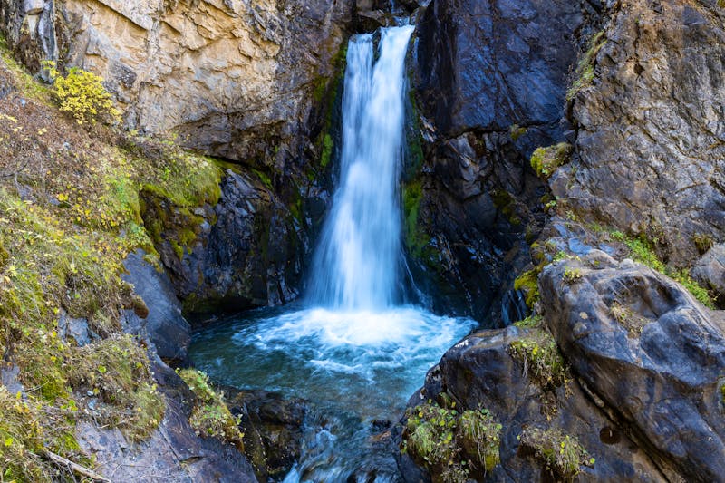Wasserfall im Ile-Alatau Nationalpark in Kasachstan - ©Kira0Kirina - stock.adobe.com