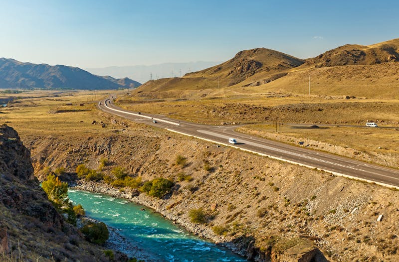 Fahrt in die Grigorjew-Schlucht in Kirgisistan - &copy;Priakhin Mikhail - stock.adobe.com