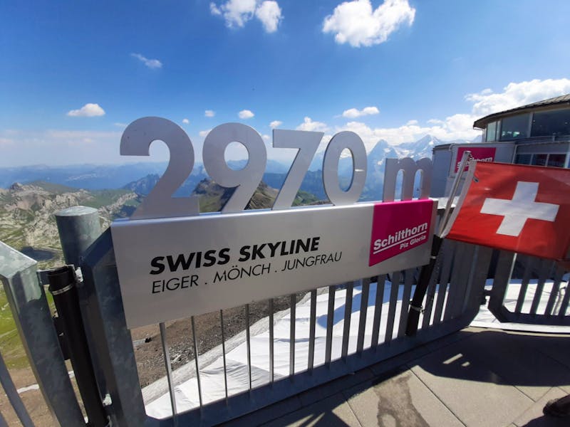 auf dem Schilthorn... - ©Katrin Deutschbein