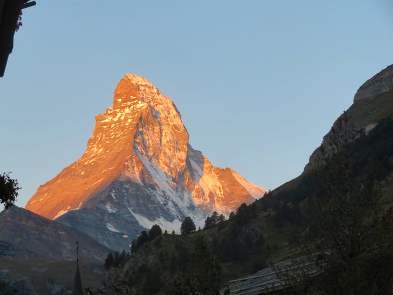 227 Zermatt - Sonnenaufgang am  Matterhorn - ©Annette Weise