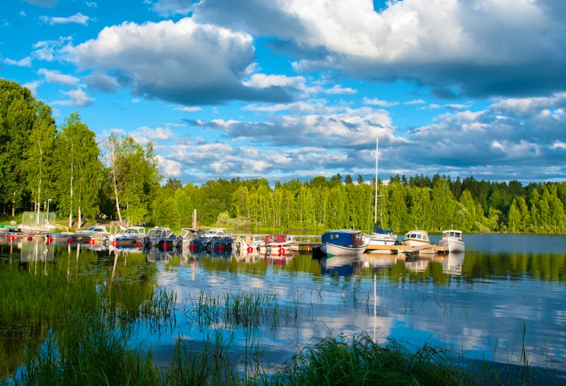 Finnische Seenlandschaft  - ©Belikova Oksana - stock.adobe.com