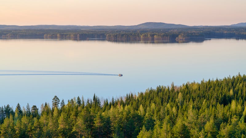 Finnische Seenlandschaft bei Laukaa  - ©Tommi - stock.adobe.com