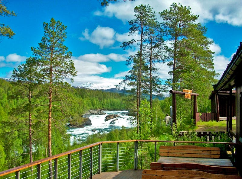 Am Malselvfossen in Nord-Norwegen - ©Steffen Mucke - Eberhardt TRAVEL