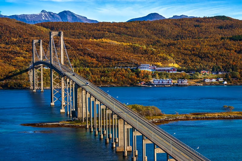 Tjeldsund-Brücke bei Harstad - ©Maha - stock.adobe.com