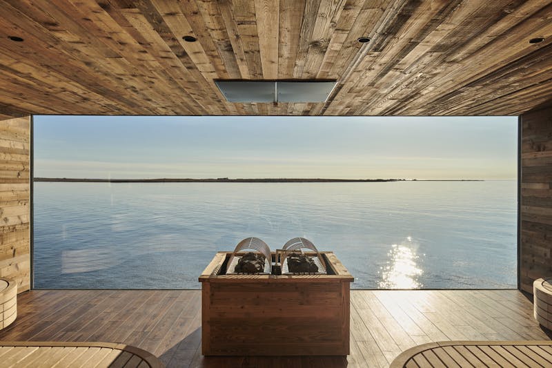 Sauna in der Sky Lagoon bei Reykjavik - ©Sky Lagoon