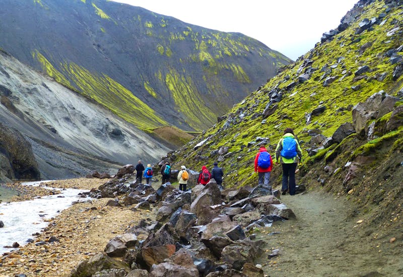Wanderung im Hochland Landmannalaugar - ©Eberhardt TRAVEL - Kristin Weigel