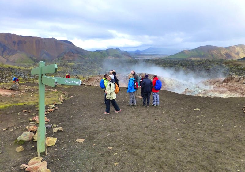 Wanderung im Hochland Landmannalaugar - ©Eberhardt TRAVEL - Kristin Weigel