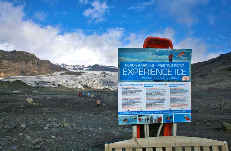 Gletscher Solheimajökull im Süden Islands - ©Kristin Weigel - Eberhardt TRAVEL