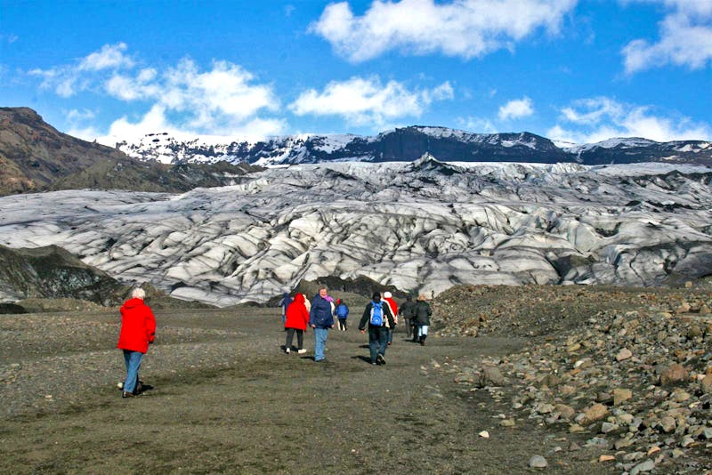 Gletscherwanderung am Solheimajökull - ©Kristin Weigel - Eberhardt TRAVEL