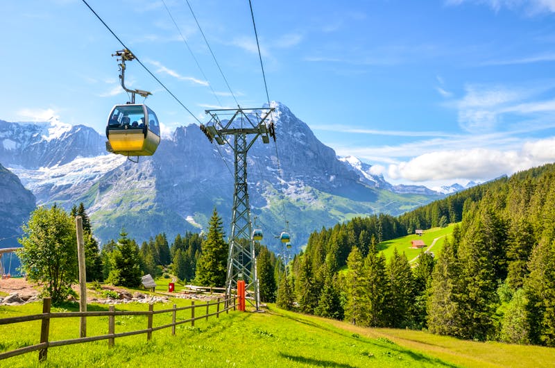 Firstbahn von Grindelwald auf den First - ©ppohudka - stock.adobe.com