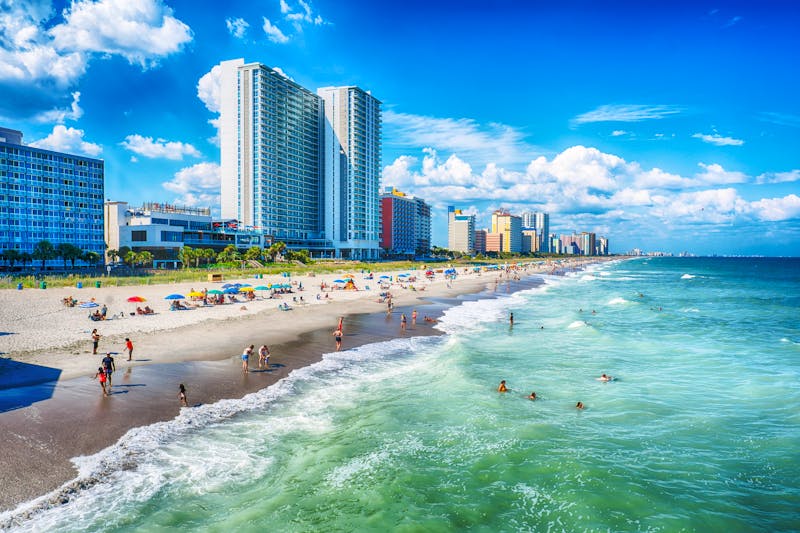 Myrtle Beach an der Atlantikküste - ©David - stock.adobe.com