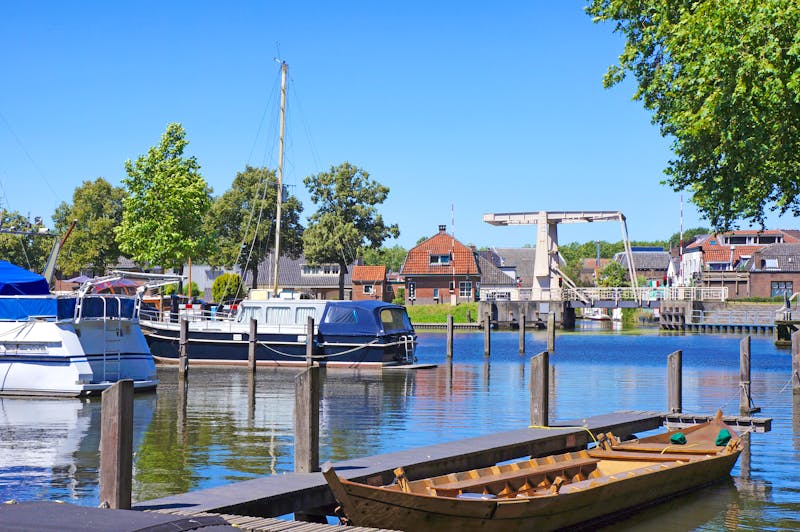 Kleiner Stadthafen von Woerden - ©Daniel - stock.adobe.com