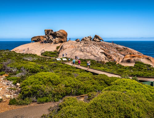 Spaziergang zu den Remarkable Rocks auf Kangaroo Island – © Keitma - stock.adobe.com