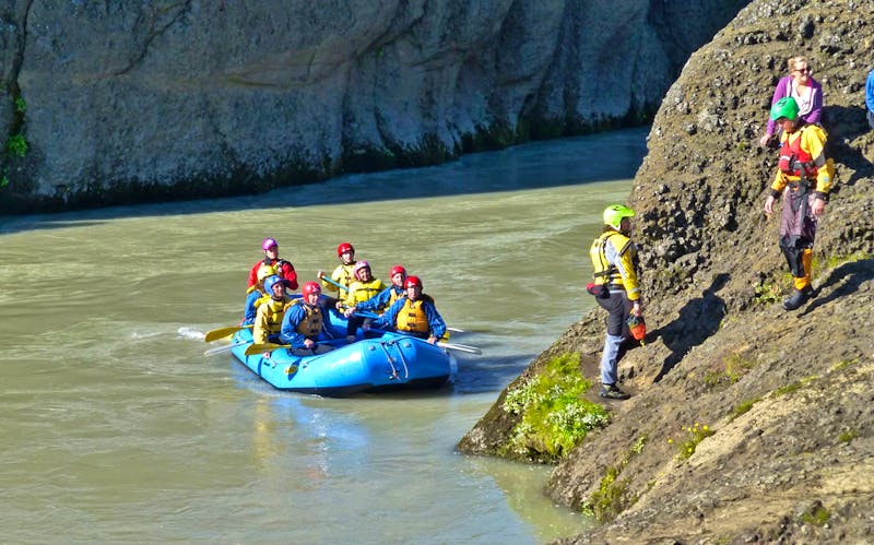 Rafting-Tour auf dem Fluss Hvita in Island - ©Eberhardt TRAVEL - Kristin Weigel