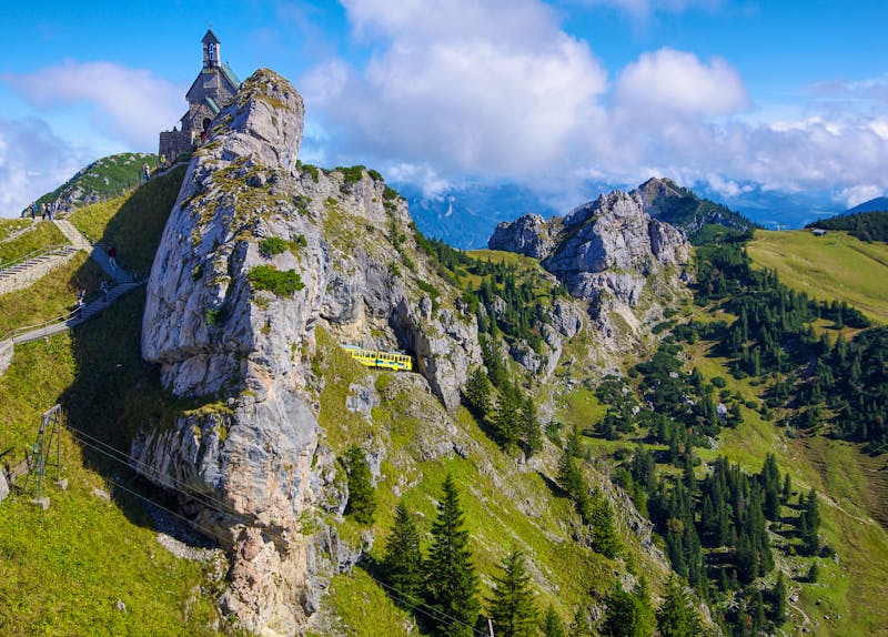 Zahnradbahn zum Wendelstein in Oberbayern - ©Bergfee - stock.adobe.com