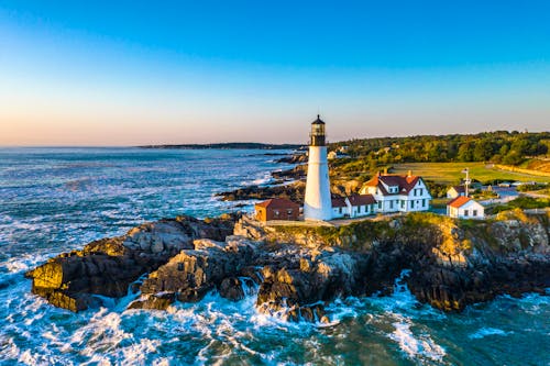 Leuchtturm Portland Head Light an der Küste von Maine &ndash; &copy; Seven Palms Studio - stock.adobe.com