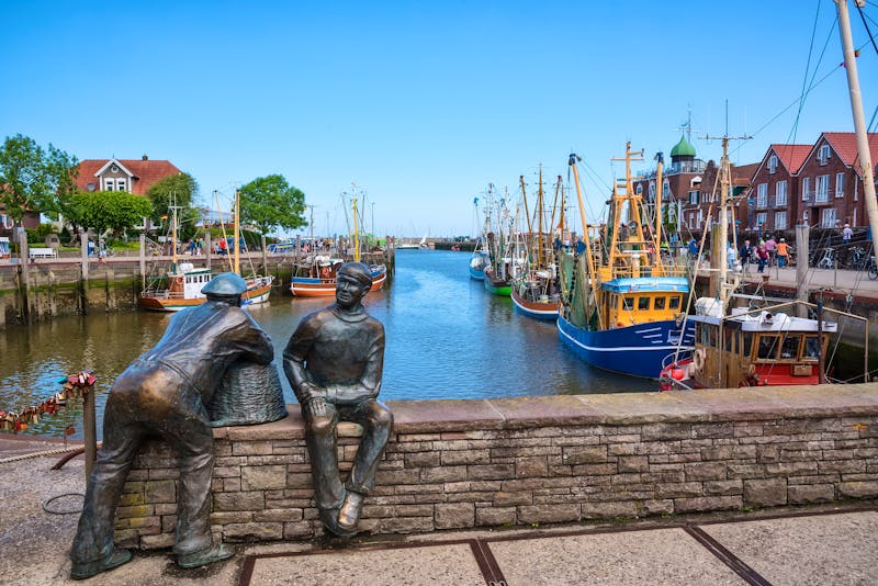 Kutterhafen Neuharlingersiel am Wattenmeer 2 - ©andrzej2012 - stock.adobe.com