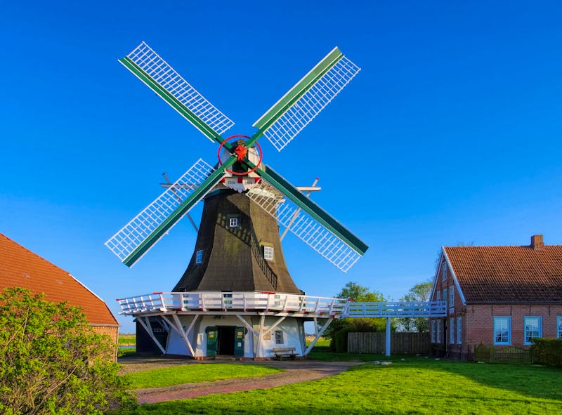 Neuharlingersiel Seriemer Muehle - windmill Neuharlingersiel 01 - ©LianeM - stock.adobe.com
