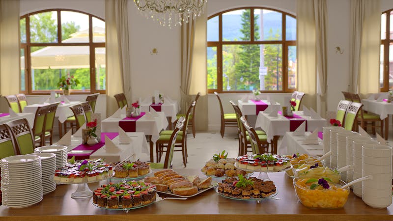 süßes Buffet im Medi Spa Buczynski – ©Magdalena Pulik