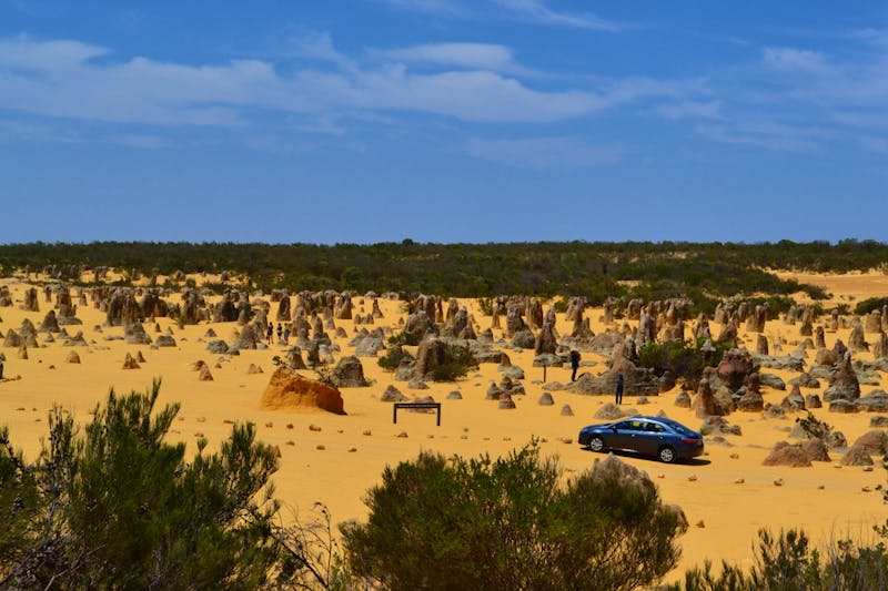 Spaziergang im Nambung-Nationalpark - Pinnacles - ©Andreas Wolfsteller - Eberhardt TRAVEL