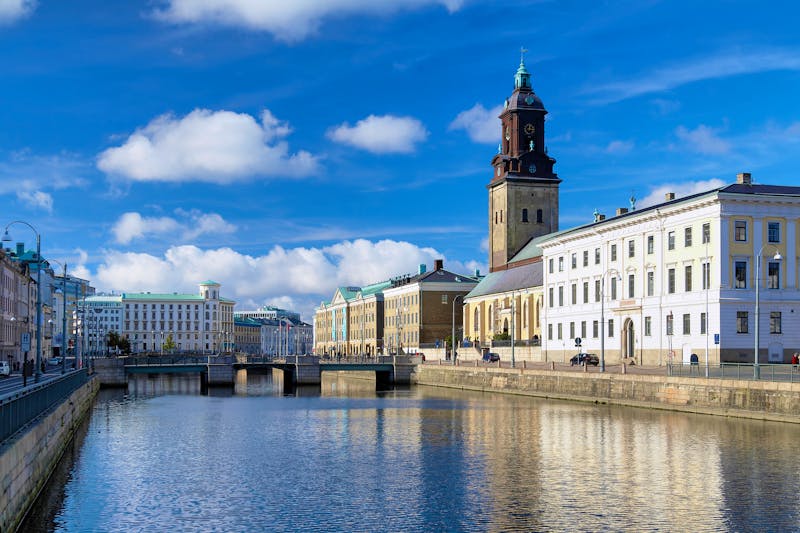 Hafen-Kanal und Christinenkirche in Göteborg - ©Mikhail Markovskiy - stock.adobe.com