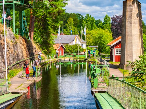 Haverud Schleusen am Dalsland-Kanal &ndash; &copy; Lars Johansson - stock.adobe.com