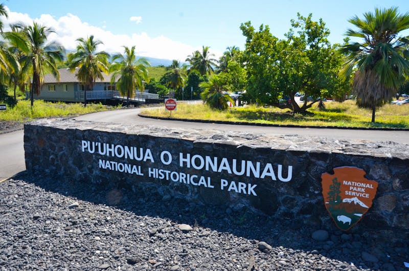 Historische Stätte Puuhonua O Honaunau an der Westküste von Big Island - ©Anne Schröder - Eberhardt TRAVEL