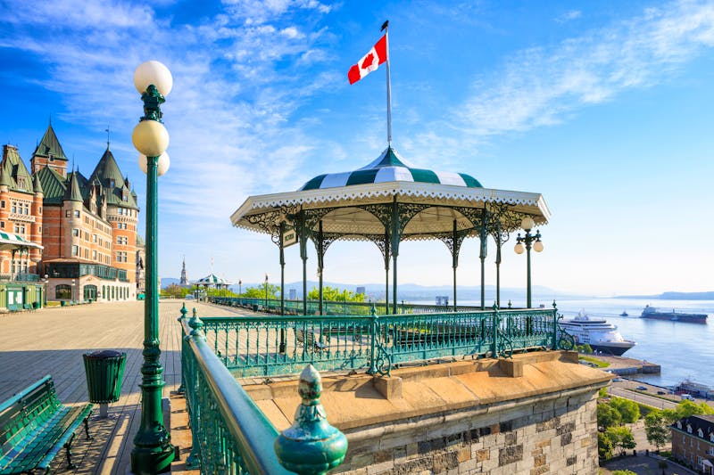 Quebec City - Terrasse Dufferin - ©Andreas Prott / photo.andreasprott.de - stock.adobe.com