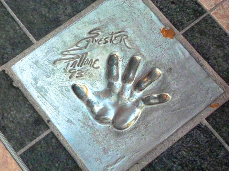 Handabdruck von Sylvester Stallone in Cannes - ©Vicky Kern - Eberhardt TRAVEL