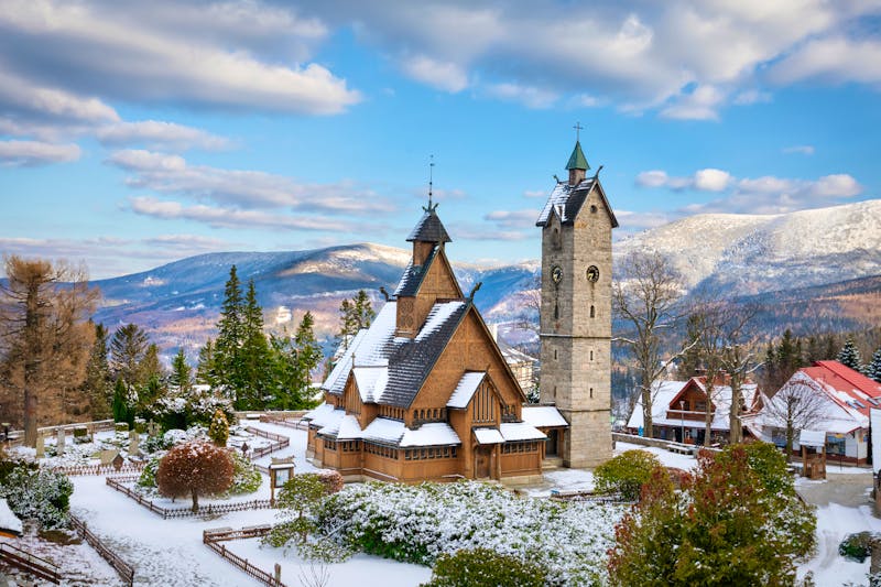 Karpacz im polnischen Riesengebirge - ©Sergey Dzyuba - stock.adobe.com