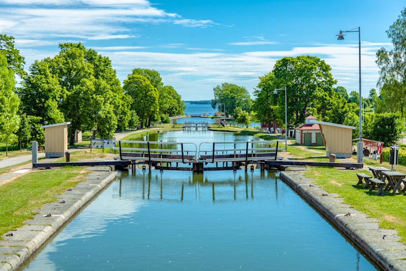 Schleusen am Göta-Kanal - ©Magnus Binnerstam - stcok.adobe.com