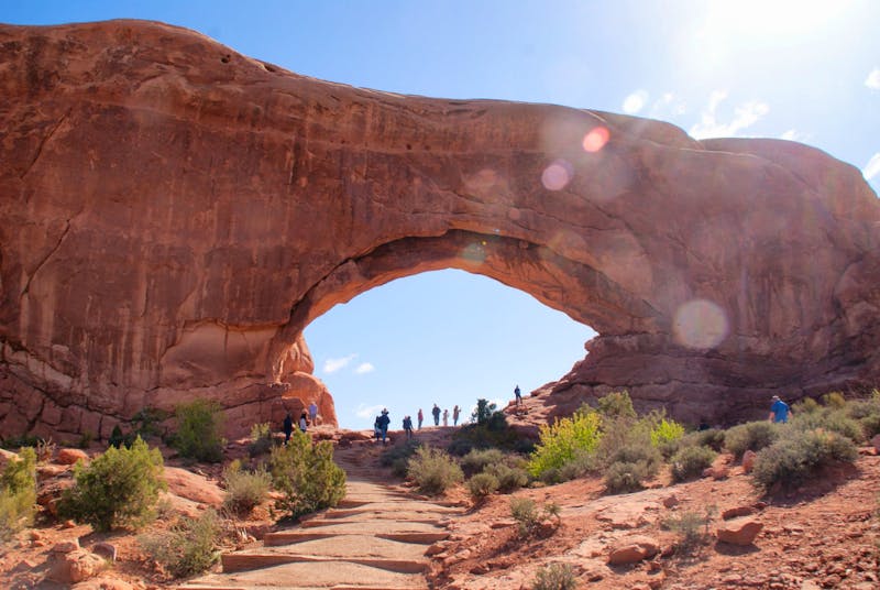 Spaziergang im Arches Nationalpark - ©Susanne Schirmann - Eberhardt TRAVEL