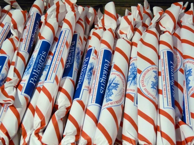Zuckerstangen aus Gränna (Polkagris) - ©Katrin Deutschbein - Eberhardt TRAVEL