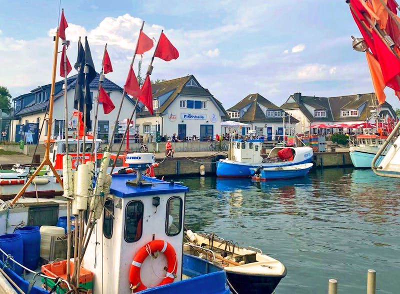 Hafen von Vitte auf der Insel Hiddensee - ©Lea Weigmann - Eberhardt TRAVEL