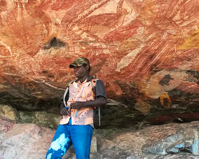 Arnhemland Safari - Felsmalereien am Injalak Hill - &copy;Jens Petzoldt - Eberhardt TRAVEL