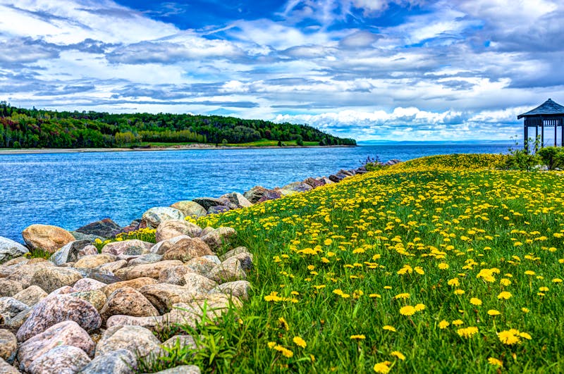 St. Lorenz Strom bei La Malbaie - Ost-Kanada - ©Kristina Blokhin - stock.adobe.com