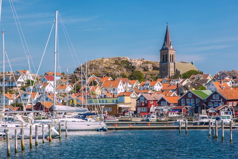 Hafen von Fjällbacka an der Westküste Schwedens - ©hwtravel - stock.adobe.com