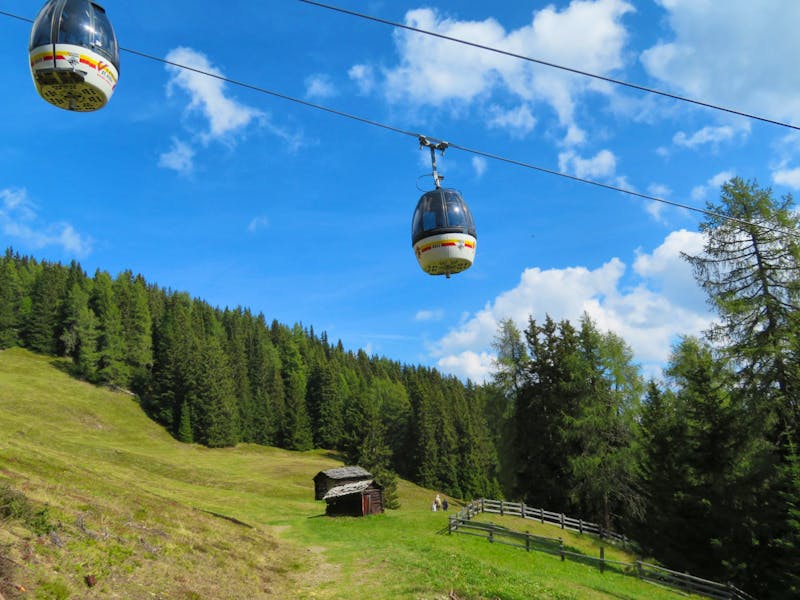 Seilbahn auf den Kronplatz bei Bruneck - ©Jürgen Schmeißer - Eberhardt TRAVEL