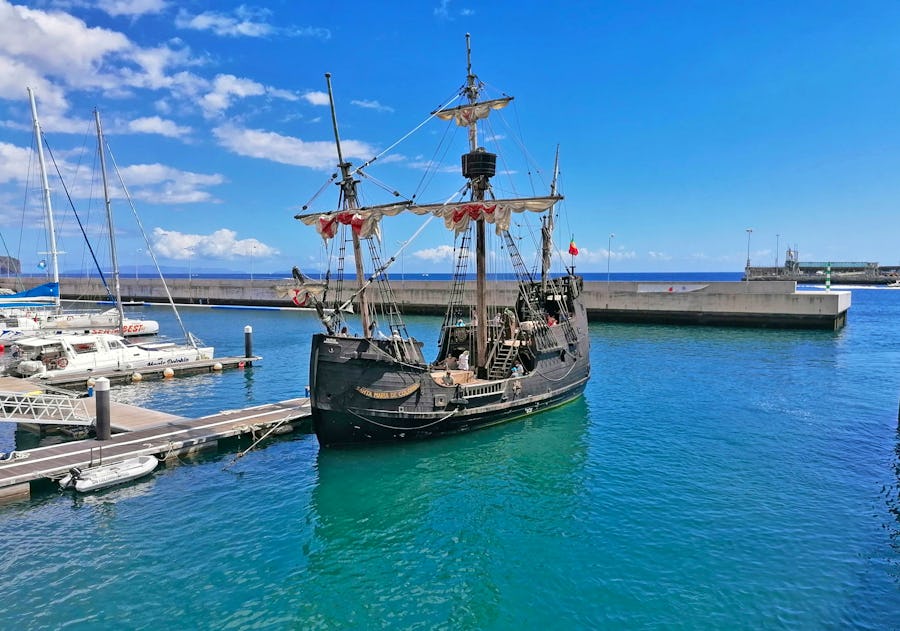 Segelschiff Santa Maria in Funchal – © Philip Seidel - Eberhardt TRAVEL