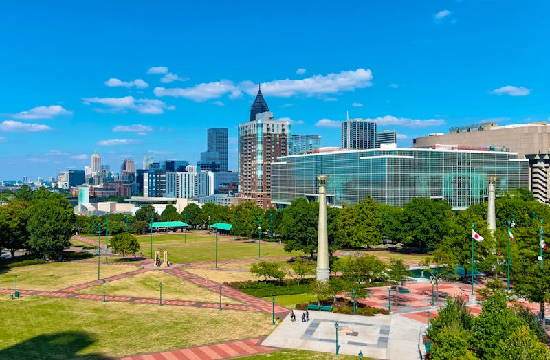 Olympic Park in Atlanta  - ©Marcus Jones - stock.adobe.com