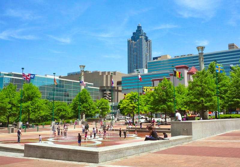 Centennial Olympic Parc in Atlanta - ©Daniela Paulan - Eberhardt TRAVEL