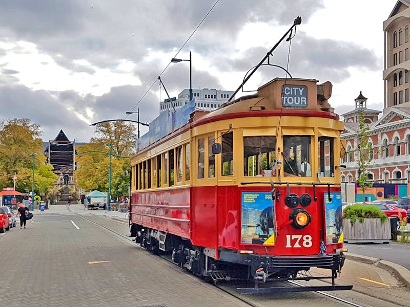 Historische Straßenbahn in Christchurch - ©Benjamin Rodriguez Manzanares - Eberhardt TRAVEL