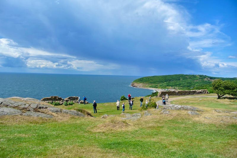 Bornholms Küste bei der Festung Hammershus - ©Gerd Przybyla - Eberhardt TRAVEL